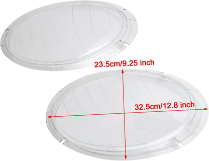 ya 10 9.16 zhengce Left +Right Headlight Lens Plastic Cover Shell 63126911701 02 for Mini Coop