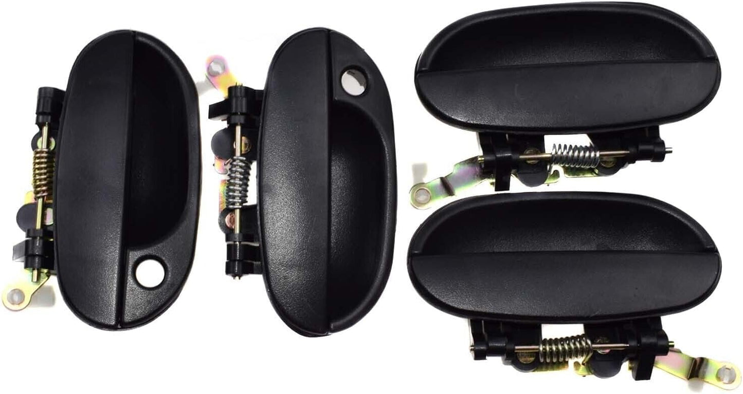 ya 2 8.15 4 Piece Set Exterior Door Handle FL FR RL RR for Hyundai Accent 1995-1999 