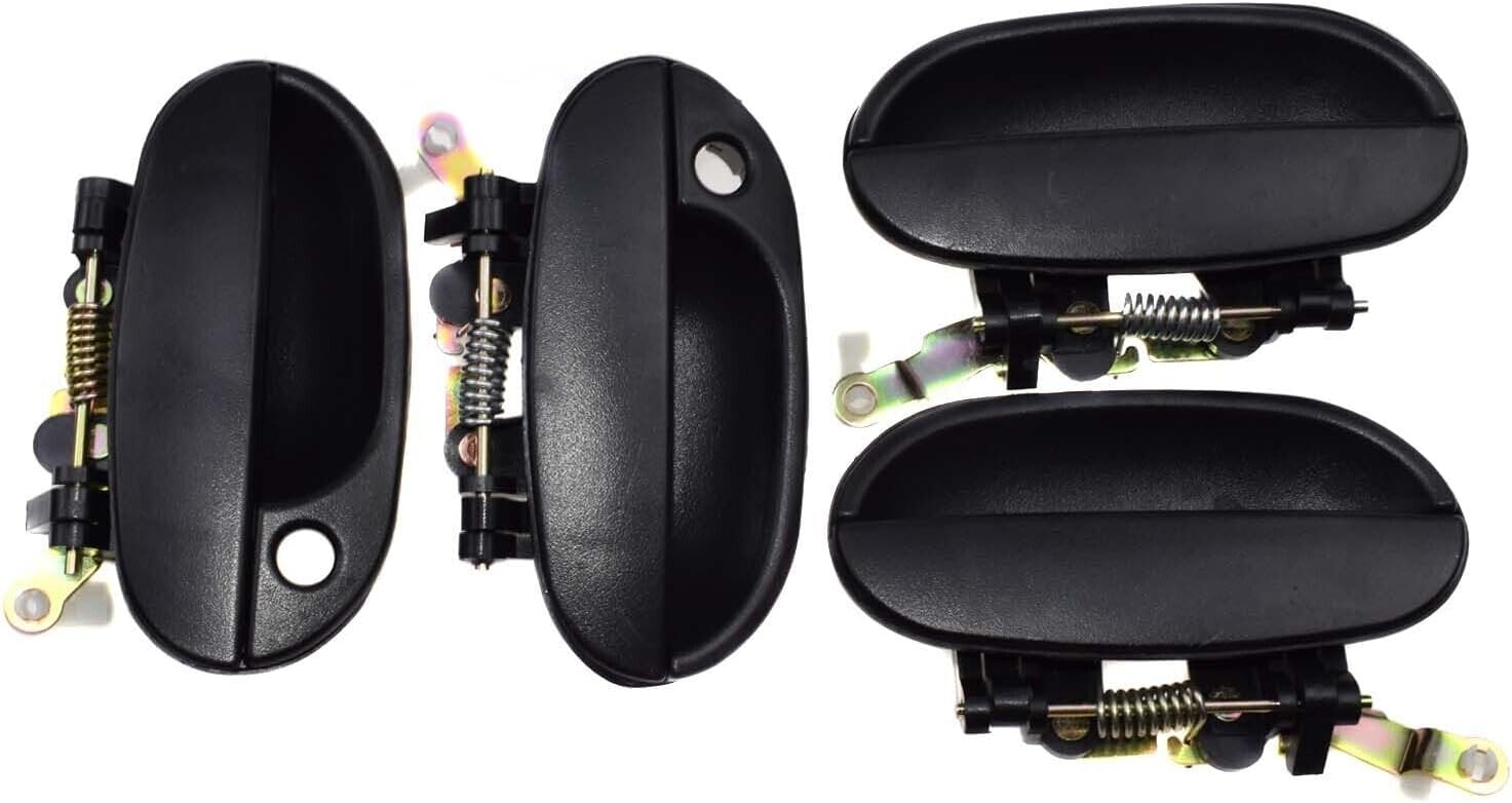 ya 2 8.15 4 Piece Set Exterior Door Handle FL FR RL RR for Hyundai Accent 1995-1999 