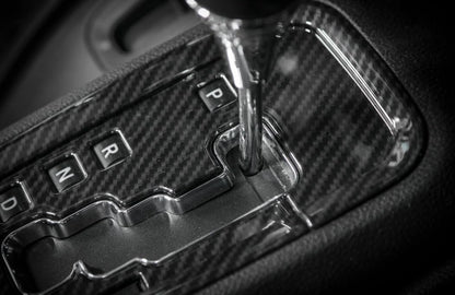 ya 10 9.16 baidi Gear Shift Panel Cover Trim for Jeep JK for Wrangler 2012-2017 Carbon Fiber Look