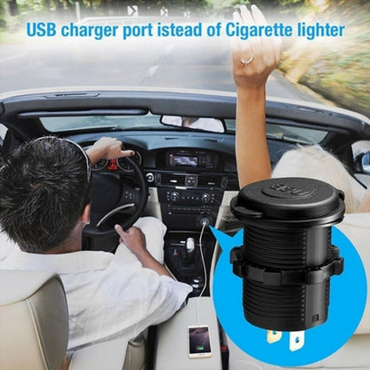 ya 6 8.24 baidi 4.2A Dual USB for Charger Car Cigarette Lighter Socket Splitter Power Adapter Outlet
