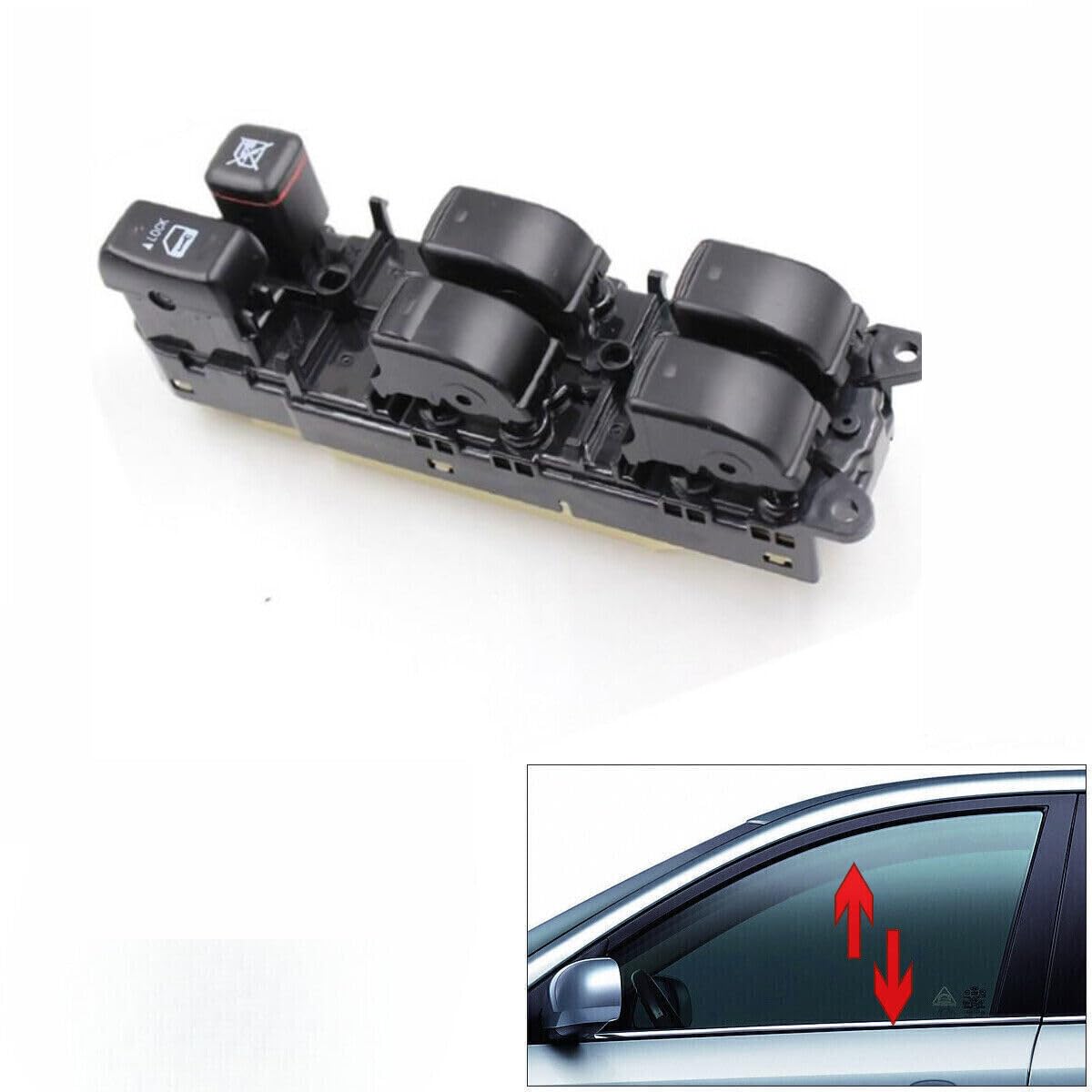 ya 5 8.10 2002-2010 for Toyota for Land Cruiser 120 Prado GRJ120 TRJ120 Power Window Switch