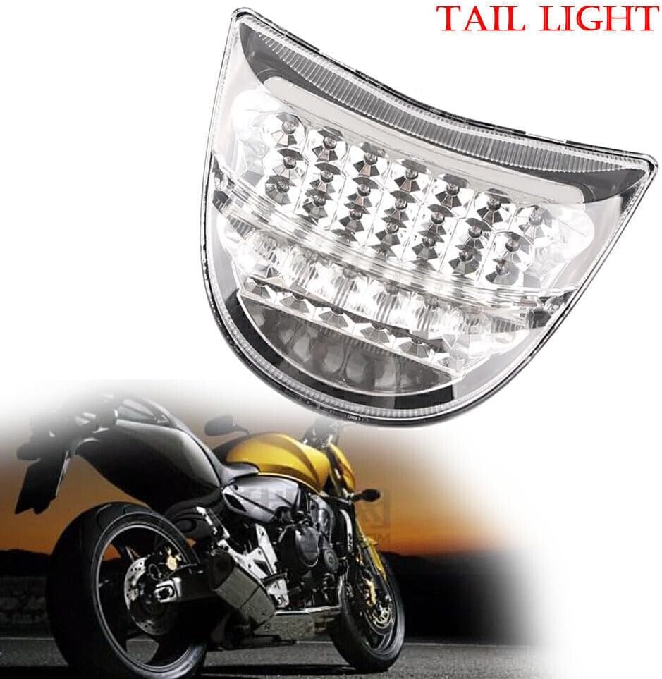 ya 10 9.16 zhengce LED Stop Tail light Rear Brake Clear Turn Signal Fits for Honda CBR954RR 20