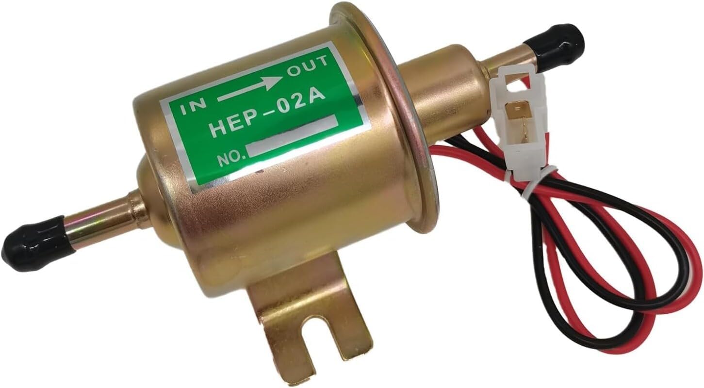 ya 7 8.24 baidi Electric fuel pump metal solid gasoline low pressure gas diesel fuel pump HEP-02A