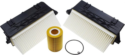 ya 10 9.16 zhengce One pair of air filter + oil filter set for GL350 ML350 S350