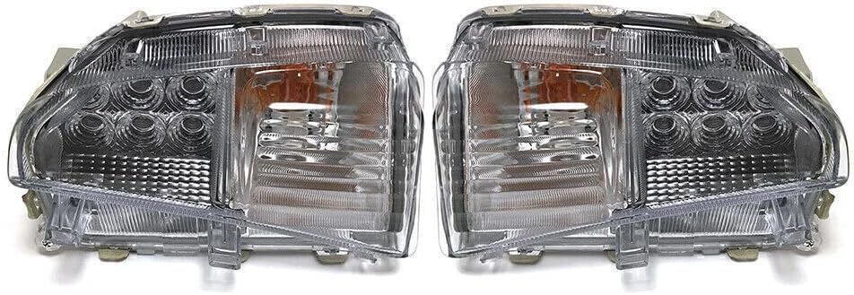ya 10 9.16 zhengce Pair LED Front Fog Lamp Indicator Fit for Toyota Prius 2012 2013 2014 2015