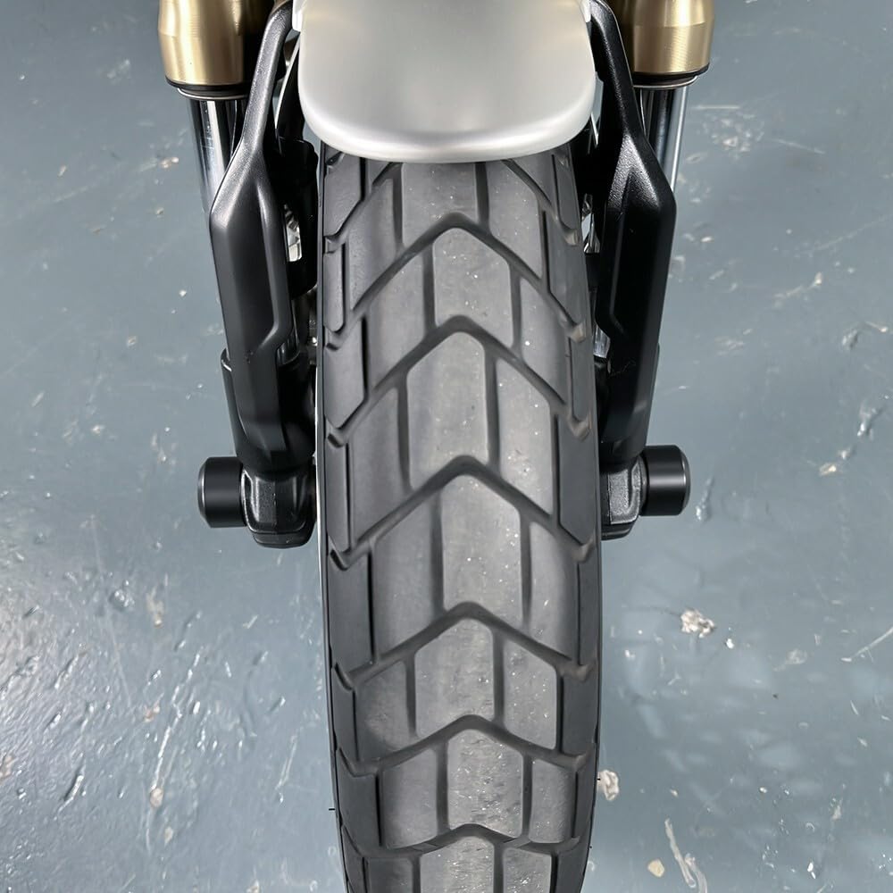 ya 23 10.7 baidi CNC Front Rear Axle Protectors Fork Wheel Sliders for Ducati Sc for Ram bler 800 803