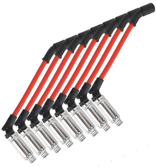 ya 4 8.10 8pcs Spark Plug Wires for Chevy for GMC 1999-2006 LS1 VORTEC 4.8 5.3 6.0