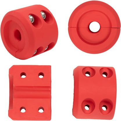 ya 4 8.8.2 Winch Stopper Rubber Heavy Duty Cable Line Saver Waterproof Rope Hook ATV UTV