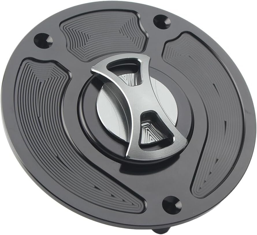 ya 7 8.24 baidi Keyless Fuel Tank Cap Cover for Honda CBR1000RR Fireblade 2000-2019 Titanium