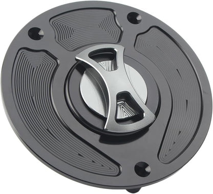 ya 7 8.24 baidi Keyless Fuel Tank Cap Cover for Honda CBR1000RR Fireblade 2000-2019 Titanium