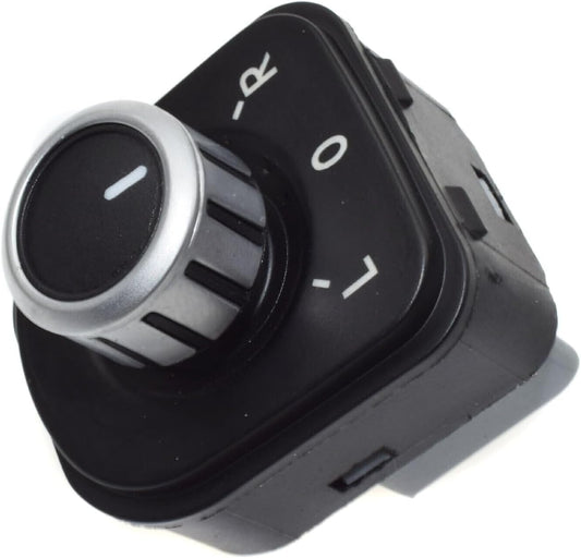 ya 14 9.20 zhengce Chrome Side Mirror Adjustment Switch Knob Suitable for VW for Golf for Jet-1