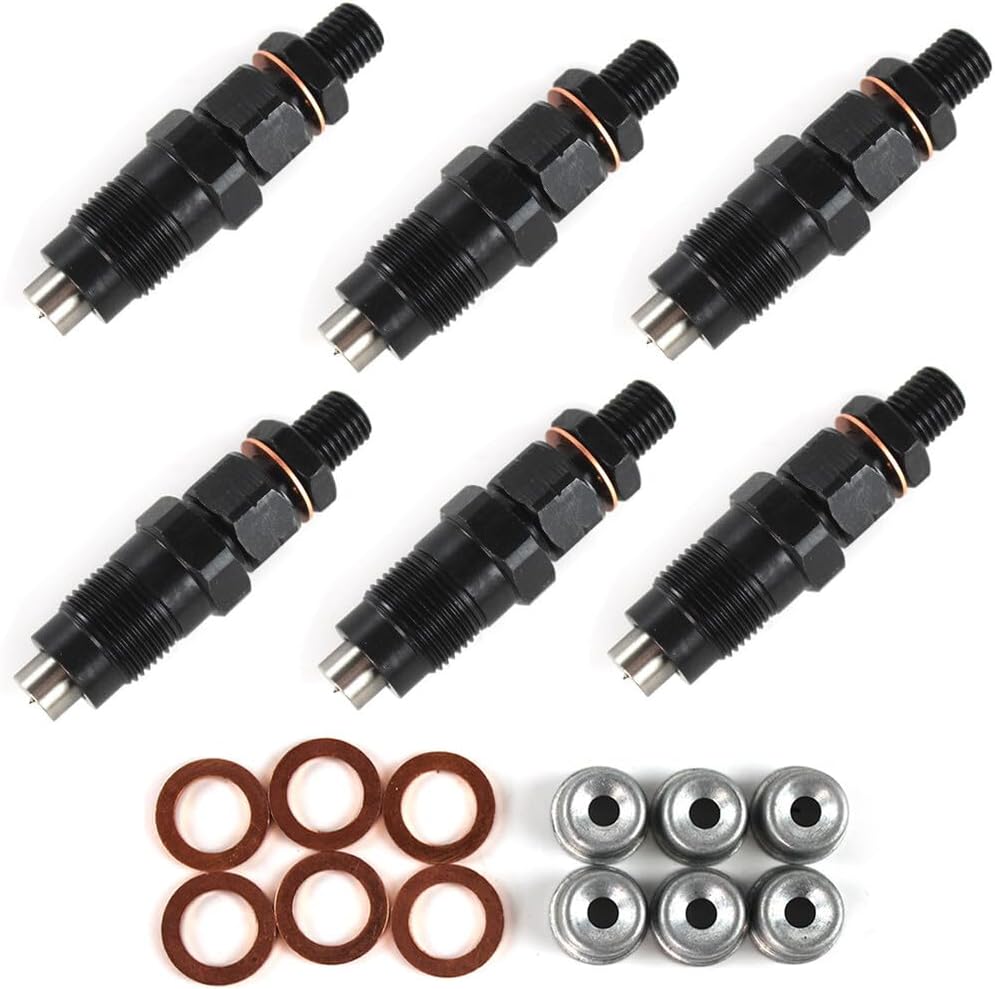 ya 10 9.16 baidi US Diesel Fuel Injectors 6pcs New for Nissan Patrol GU Y61 TD42 TD42T Parts
