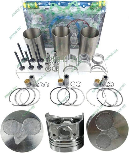 ya 11 9.14 baidiD782 D782E D782-EBH D782-BH Engine Overhaul Rebuild Set For Kubota Komatsu 3D67E