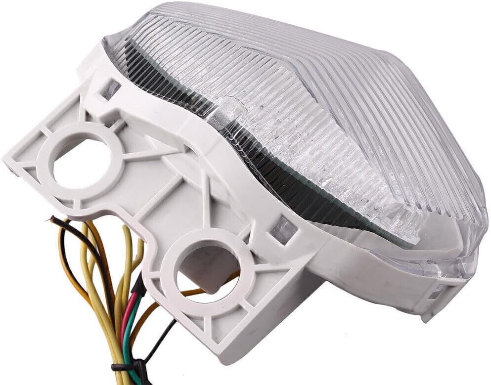 ya 10 9.16 zhengce Clear LED Rear Tail Light Brake Lamp Turn Signal for Kawasaki 250R 2008-11