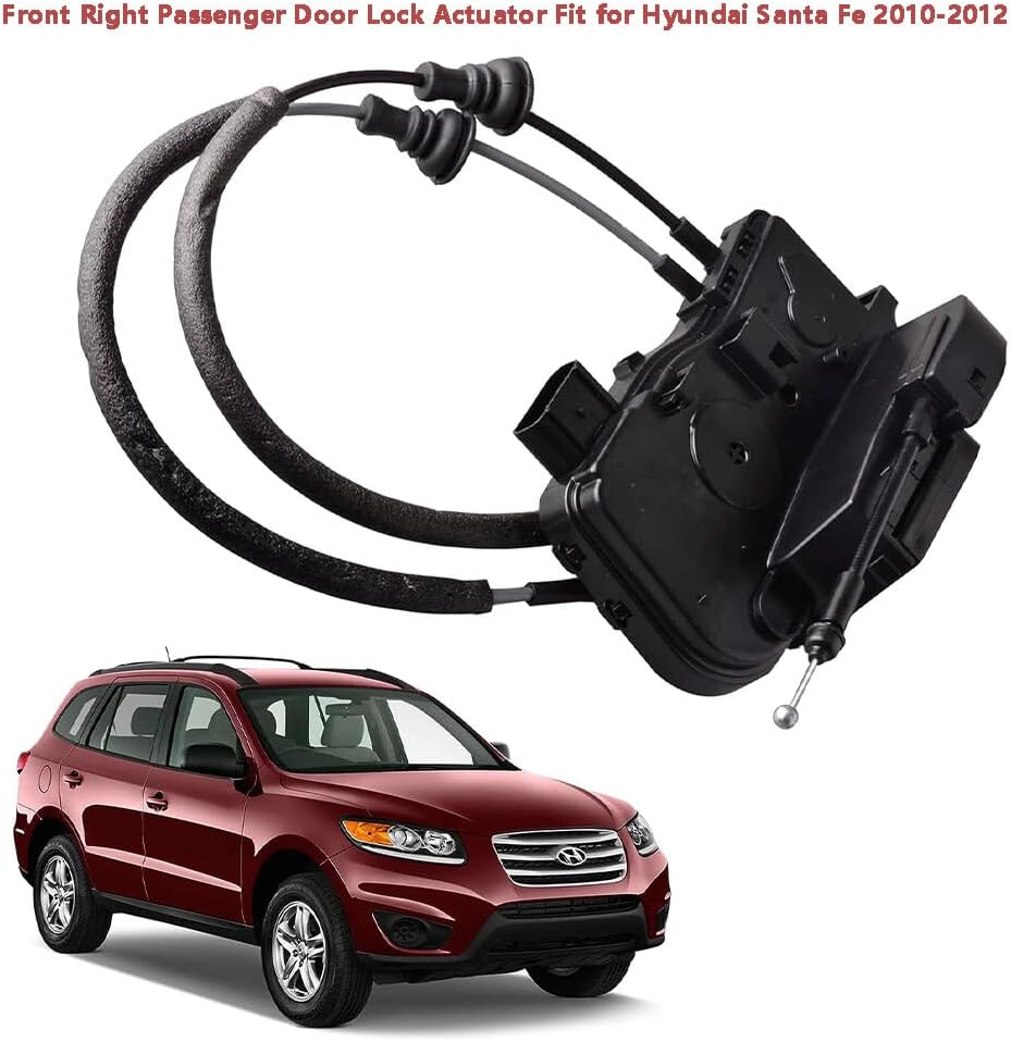 ya 11 9.14 baidiFront Right Door Lock Actuator 81320-0W000 for Hyundai Santa Fe 2010-2012