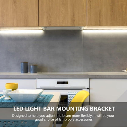 ya 13 9.15 baidi LED Light Strip Bracket Outdoor Mounting Plate Bar Mounts Car Slide