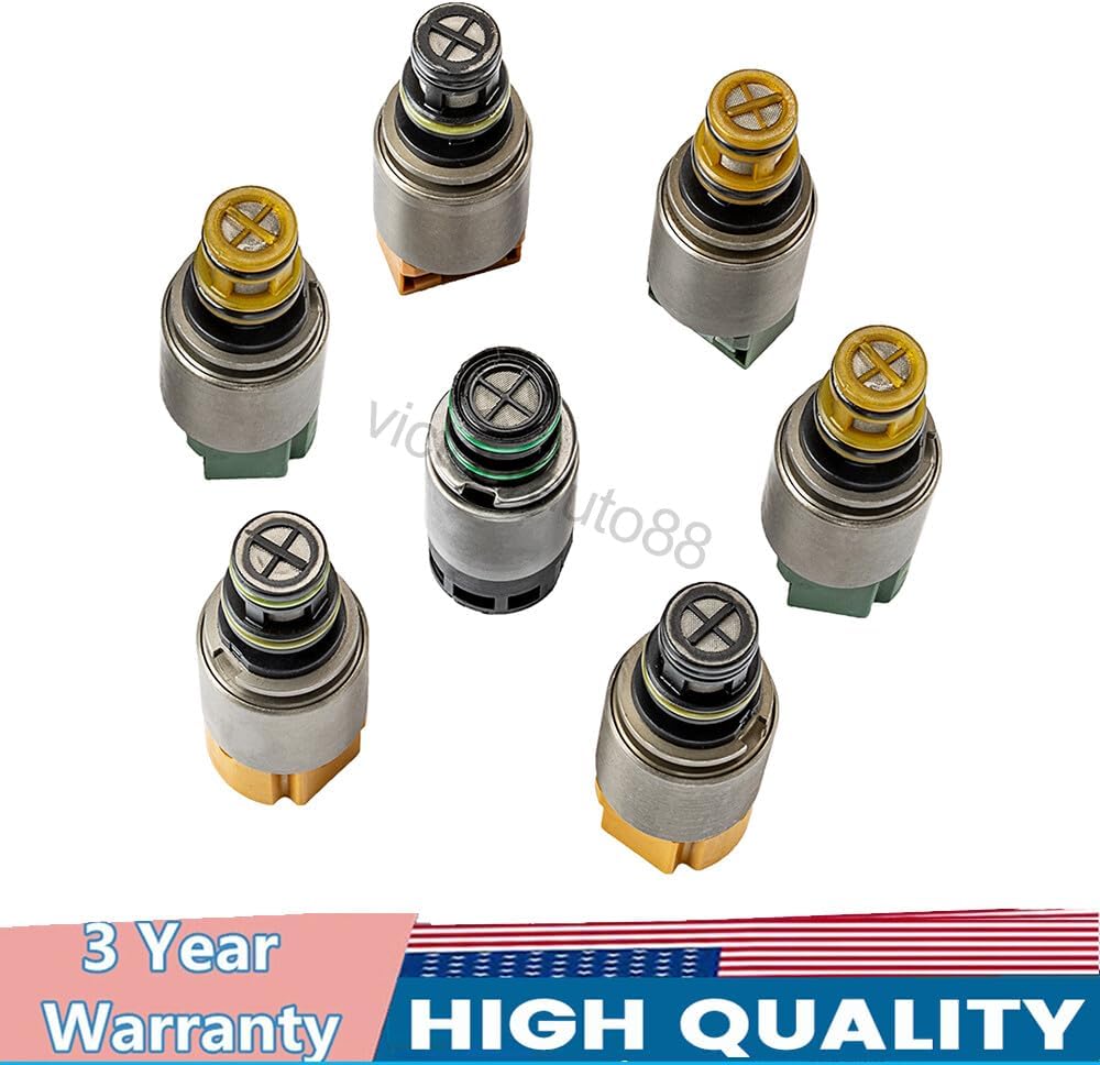 ya 10 9.16 baidi 7-piece set for BMW X3 X5 for Audi A4 A6 6HP26 6HP19 6HP32 transmission solenoid valve kit