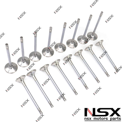 ya 4 8.24 baidi 16X Mahle 6mm Intake Exhaust Valves Set for Audi A4 A5 for VW GTI for Tiguan for Passat 2.0T