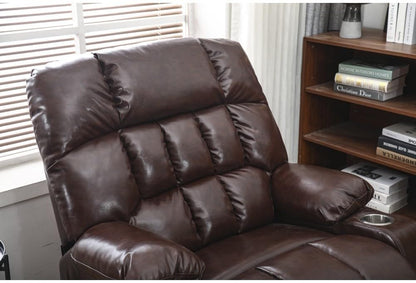 ya 28 10.13 baidi Brown PU Recliner Lift - Relax Sofa,for Elderly