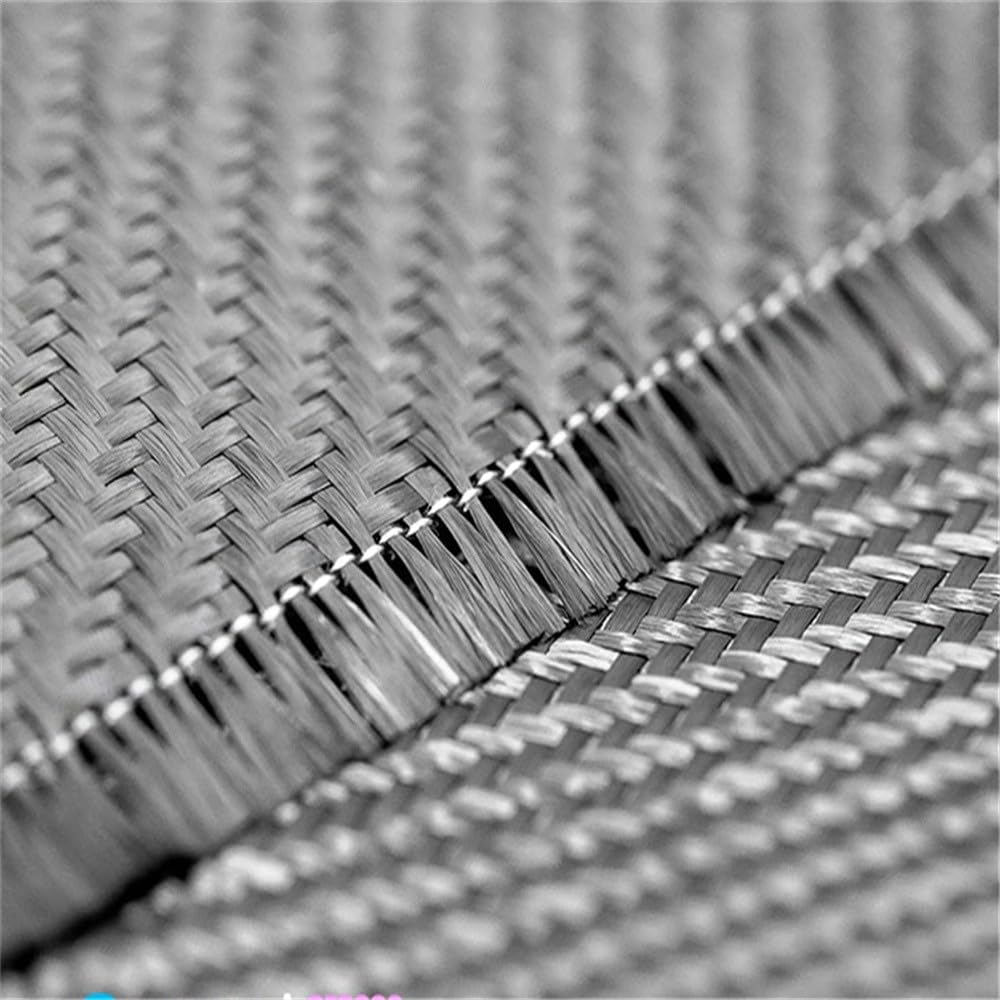 ya 4 8.8.2 12 x60 Carbon Fiber Cloth Dry 3K 2x2 Twill Weave Honeycomb Hybrid Fabric Black