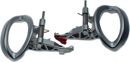 ya 9 10.24 Pair of Interior Door Handles LH and RH Chrome for 2007-2011 for Dodge Nitr