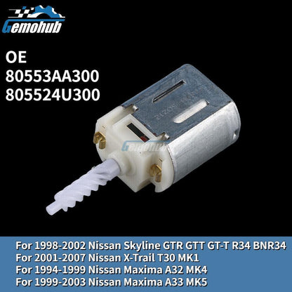 ya 5 8.24 baidi Door Lock Motor for Nissan 2001-2007 for X-Trail T30 MK1 1994-2003 Maxima A32 A33