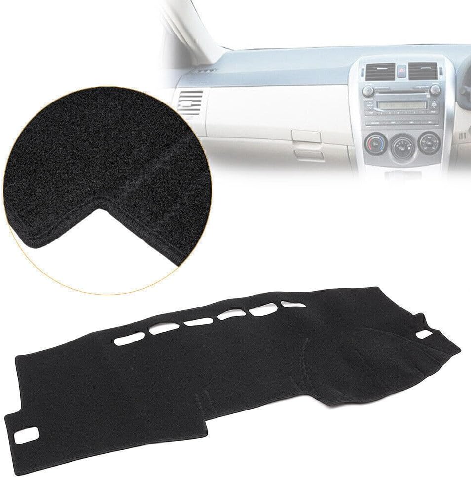 ya 10 9.16 baidi Car Dashmat Dash Mat Dashboard Cover Pad Fit 2007-2012 for Toyota for Corolla