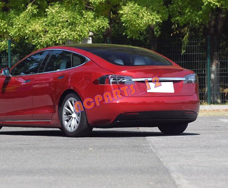 ya 7 8.24 baidi 2x LED Rear Bumper Brake Light Reflector Lamp Refit for Tesla Model S Model X