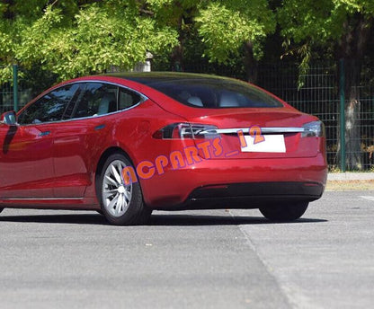 ya 7 8.24 baidi 2x LED Rear Bumper Brake Light Reflector Lamp Refit for Tesla Model S Model X