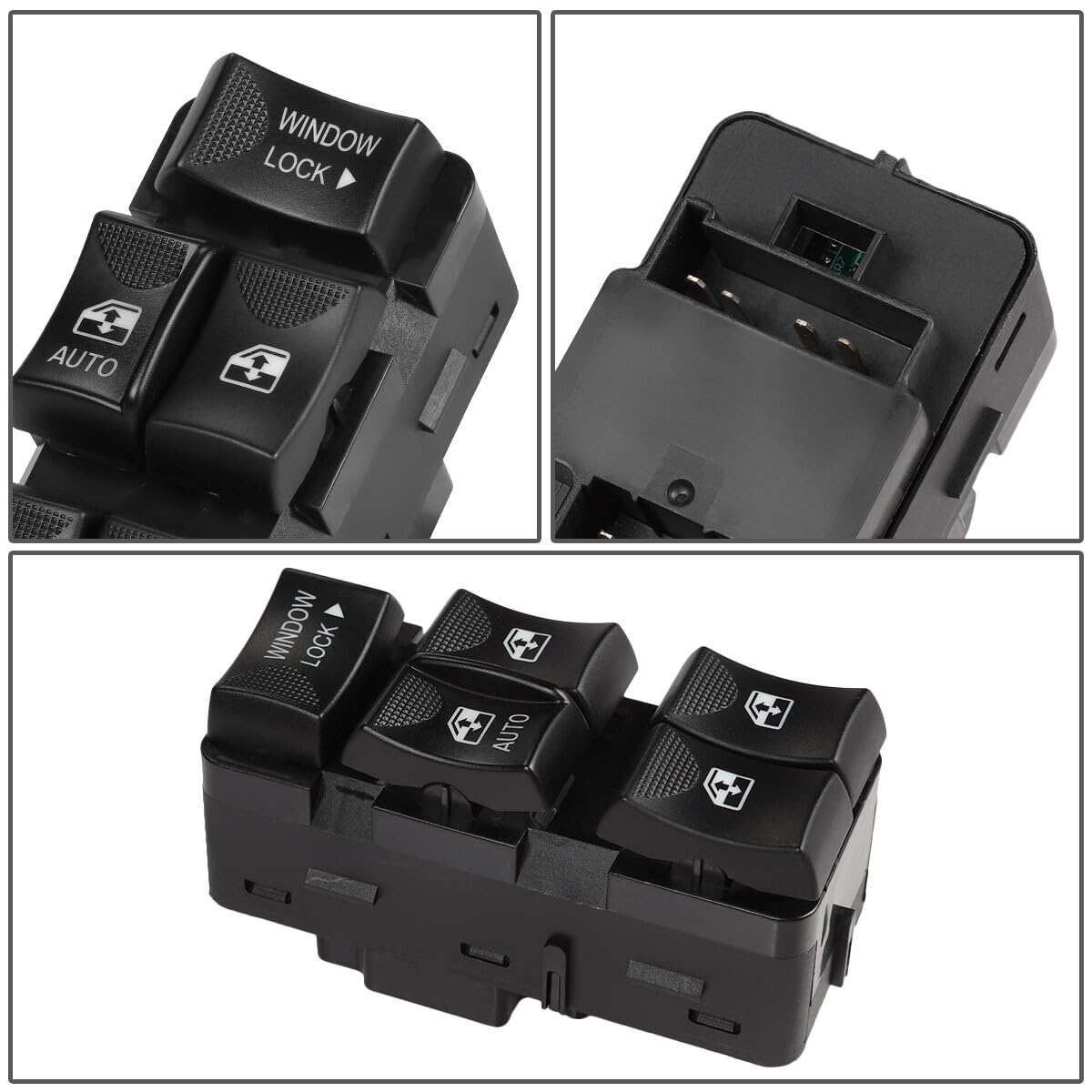 ya 9 10.24 for Chevy Impala 3.8L 3.4L 2000-2005 Master Window Switch Front LH Left 102