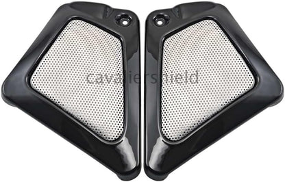 ya 23 10.7 baidi Pair Motorcycle Black Airbox F for Ram e Neck Side Intake Cover for Harley V-Rod VRSCX