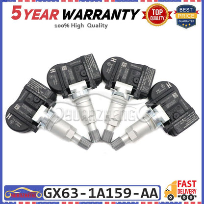 ya 4 8.8 4pcs TPMS GX63-1A159-AA LR070840 Tire Pressure Sensor for Range Rover 433MHz