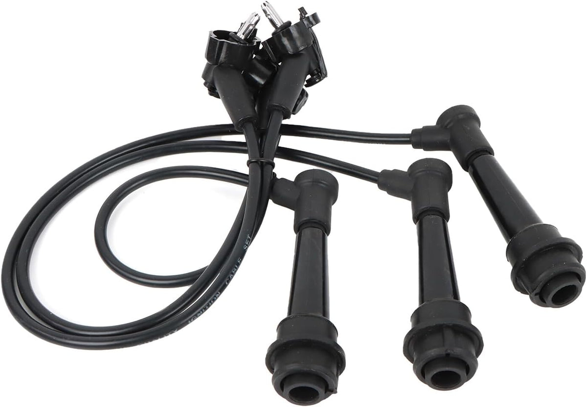 ya 9 10.24 3 Ignition Coil, Wireset & 6 Iridium Spark Plug for 01-05 for Lexus GS300 UF228