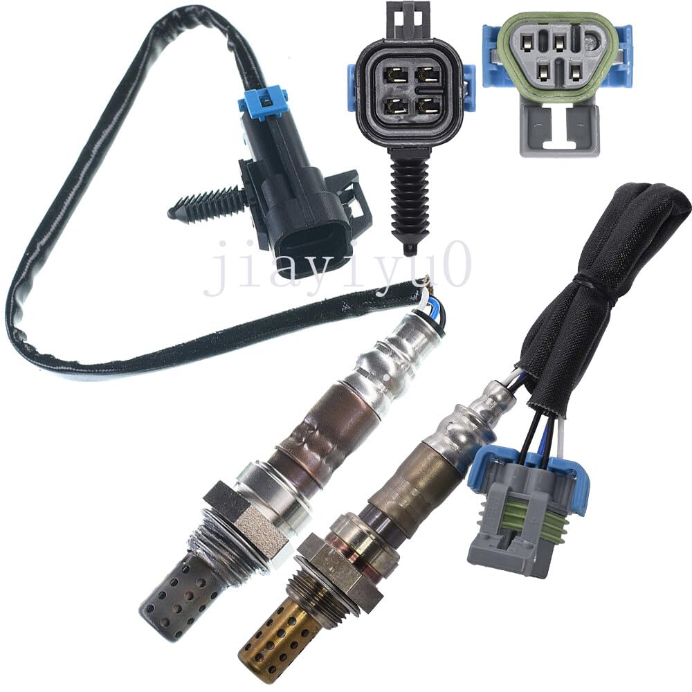 ya 4 8.8 2pcs Oxygen Sensor Up+Down for 2008-2009 for Buick Lacrosse 3.8L Only fit Exc. Calif