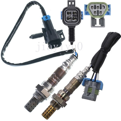ya 4 8.8 2pcs Oxygen Sensor Up+Down for 2008-2009 for Buick Lacrosse 3.8L Only fit Exc. Calif