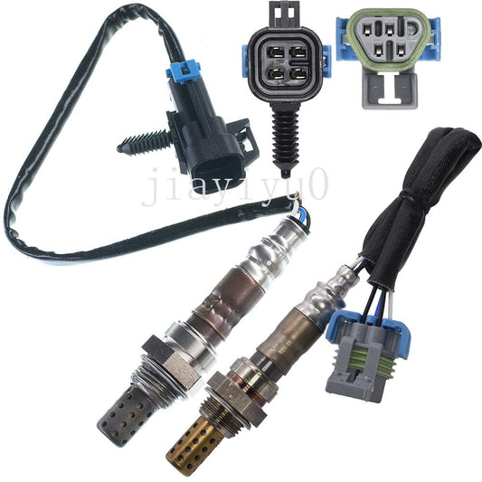 ya 4 8.8 2pcs Oxygen Sensor Up+Down for 2008-2009 for Buick Lacrosse 3.8L Only fit Exc. Calif