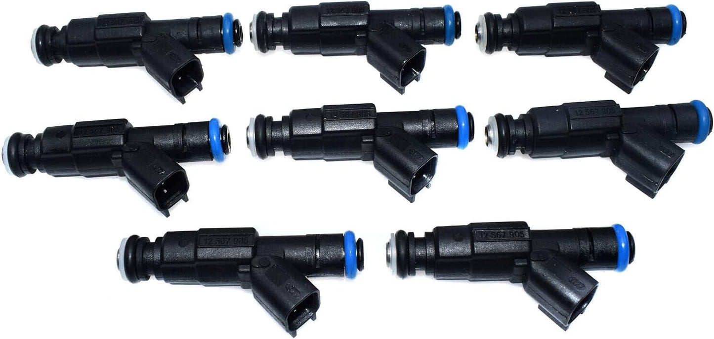 ya 2 8.15 8PCS OEM 0280156081 for Marine Mercruiser V8 MPI 4.3 5.0 5.7 350 Fuel injector