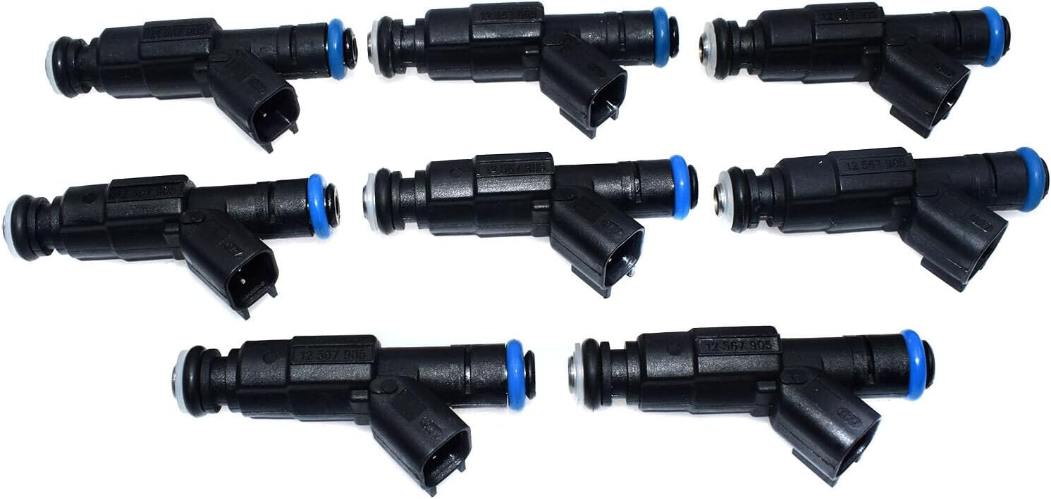 ya 2 8.15 8PCS OEM 0280156081 for Marine Mercruiser V8 MPI 4.3 5.0 5.7 350 Fuel injector