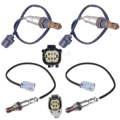 ya 4 8.8 4X Oxygen Sensor for 16-19 for Ford Police Interceptor Sedan V6 Naturally Aspirated