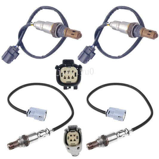 ya 4 8.8 4pcs Oxygen O2 Sensor for 2016-2019 for Ford Transit-150 Transit-250 V6 3.7L Up+Down