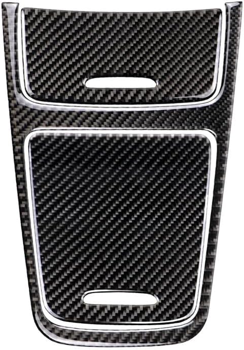 ya 2 8.15 Carbon Fiber Center Console Storage Box Cover for Mercedes-Benz A-Class W176 GLA