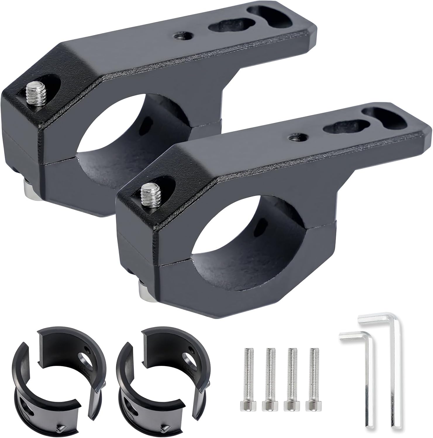ya 2 8.15 2x motorcycle headlight holder lamp holder headlight bracket for 18mm-32mm