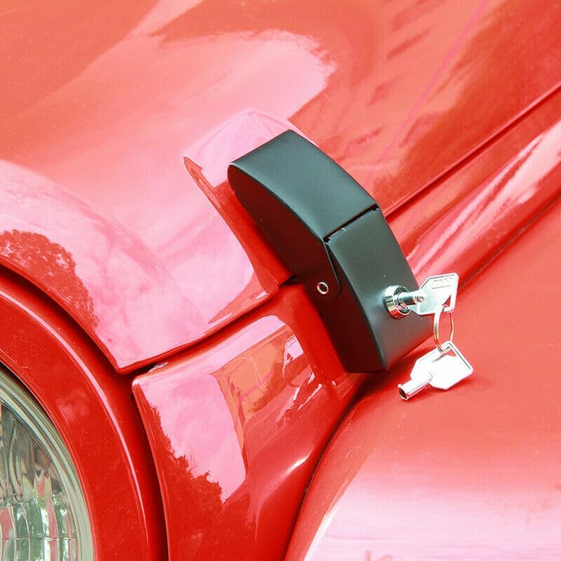 ya 4 8.14 Locking Hood Side Catch Latch Buckle Lock for 2007-23 for Jeep for Wrangler JK JKU JL JT