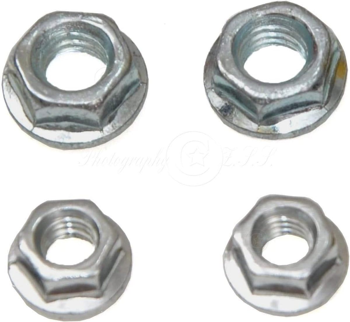 ya 13 9.15 baidi 2x/Lot Aluminum Hex M5+M6 Nuts Locknuts for Motorcycle Bike RC Model Repair Unit