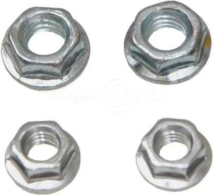 ya 13 9.15 baidi 2x/Lot Aluminum Hex M5+M6 Nuts Locknuts for Motorcycle Bike RC Model Repair Unit