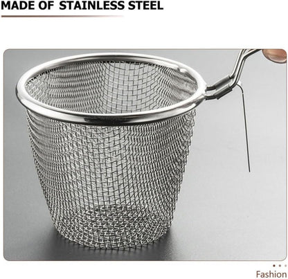 ya 14 9.20 baidi 2 Pcs Colander Set Slotted Spoon Pasta Kitchen Hot Pot Strainer Strainers-1