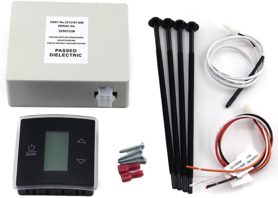 ya 10 9.16 baidi New for Dome 3316230.714 CT Single Zone Wall Thermostat Control Kit LCD Screen Black