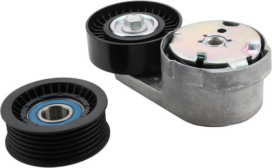 ya 2 8.15 New 39282 Drive Belt Tensioner Pulley with Idler Pulley for Chrysler for Dodge 38082