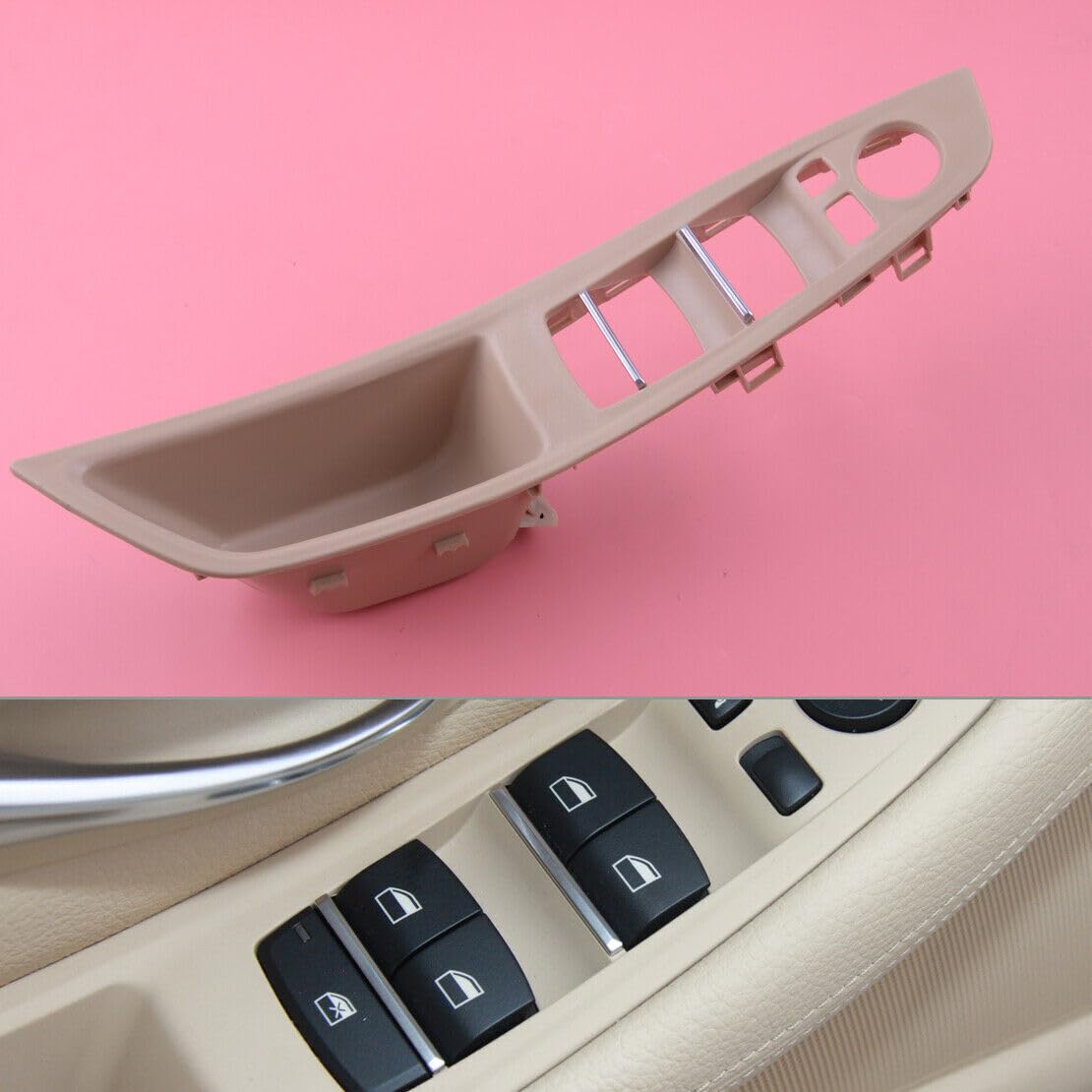 ya 5 8.10 Window Switch Door Bezel LH for BMW 5 Series F10 F11 F18 2011-2016